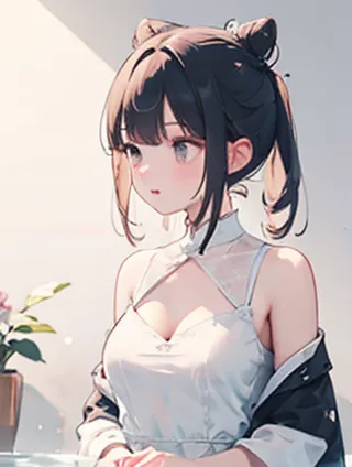 个性头像女生与麦德炸鸡：一场跨界的奇妙相遇