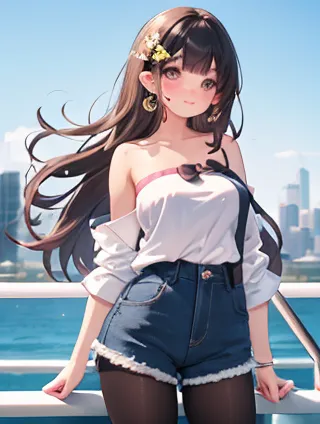 东方人体与小儿垂钓：古韵与现代的奇妙交织