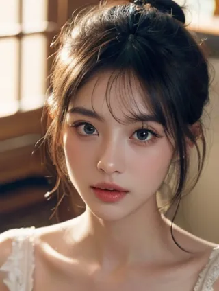 中国旗袍美女与平安夜的浪漫邂逅：一场视觉与文化的盛宴